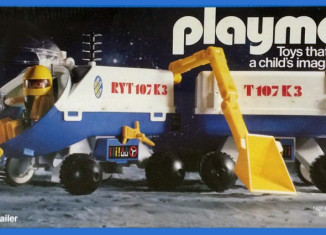 Playmobil - 9732-mat - Space Trailer