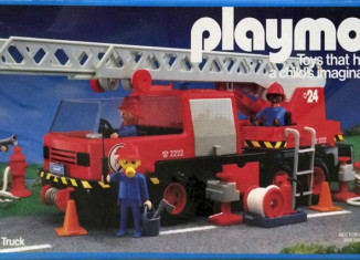 Playmobil - 9752-mat - Feuerwehr-Leiterwagen