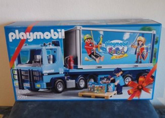 Playmobil - 5091-ger - Container Truck 2015 - 15 Anniversary FunPark