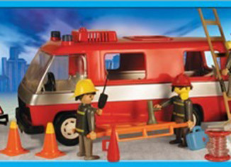 Playmobil - 13252-ant - Firemen and truck