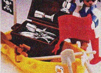 Playmobil - 13570-aur - Pirata con Bote de Remos