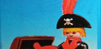 Playmobil - 3385-esp - Pirat mit Schatztruhe