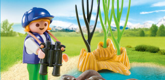 Playmobil - 5376 - Young Explorer with Otters