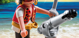 Playmobil - 5378 - pirata con cañon