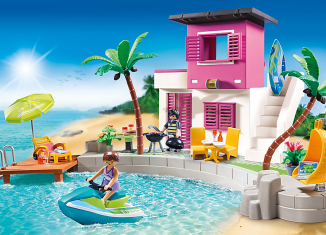 Playmobil - 5636-usa - Casa de lujo de la playa