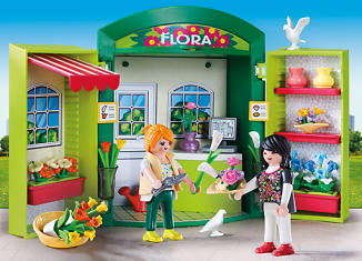 Playmobil - 5639-usa - Play Box Flower Shop