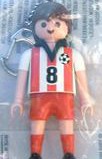 Playmobil - 7874 - Schlüsselanhänger Roter Fußballspieler