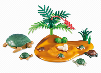 Playmobil - 6420 - Turtle with Babies - Detail Playmobil - 6420 - Turtle with Babies