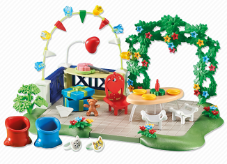 Playmobil - 6438 - Jardin avec décoration de fête