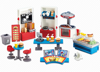 Playmobil - 6441 - Restaurant rapide