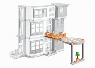 Playmobil - 6445 - Helipad Children's Hospital