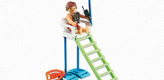 Playmobil - 6449 - Wheelchair lifeguard surveillance
