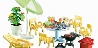 Playmobil - 6451 - meubles de terrasse