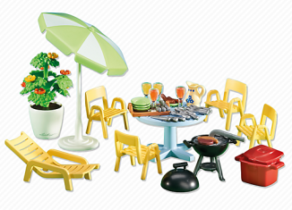 Playmobil - 6451 - meubles de terrasse