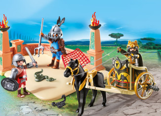 Playmobil - 6868 - Gladiators with Chariot