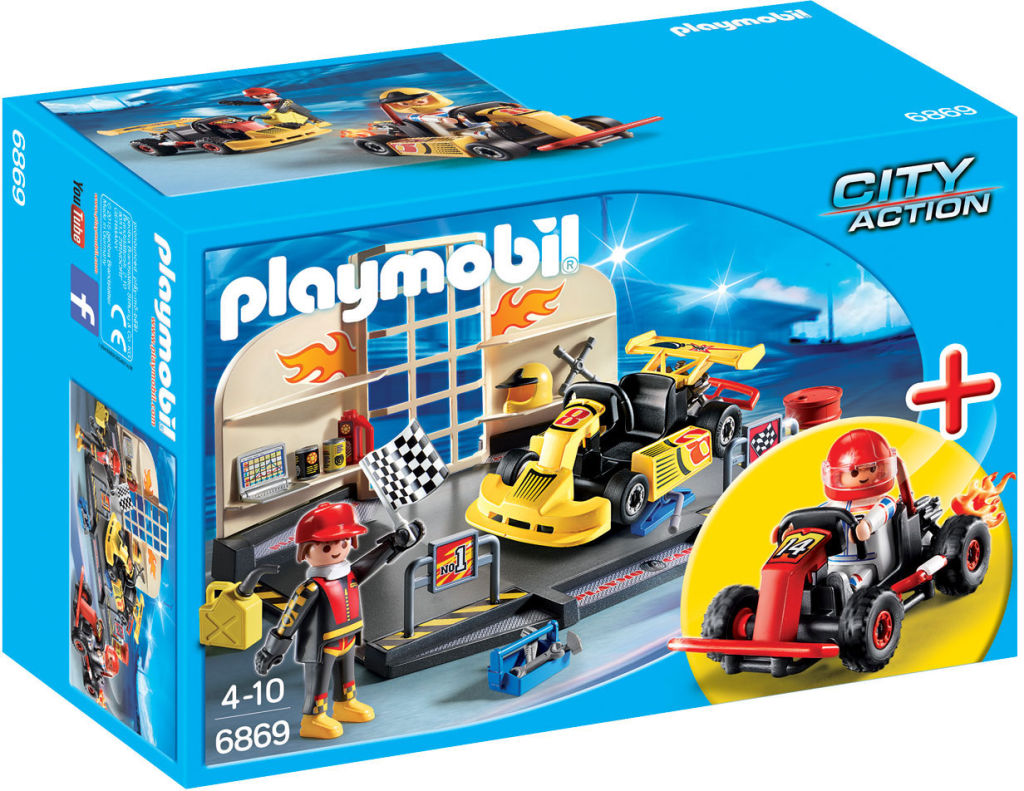 Playmobil 6869 - Go-Kart Garage - Box