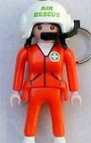 Playmobil - 7822 - Keychain helicopter pilot