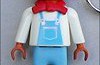 Playmobil - 7814 - Brunette girl with red bow