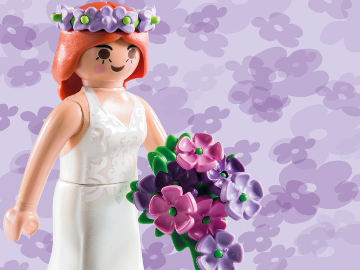 Playmobil Mystery Figures Series 9 bride 5599 wedding 