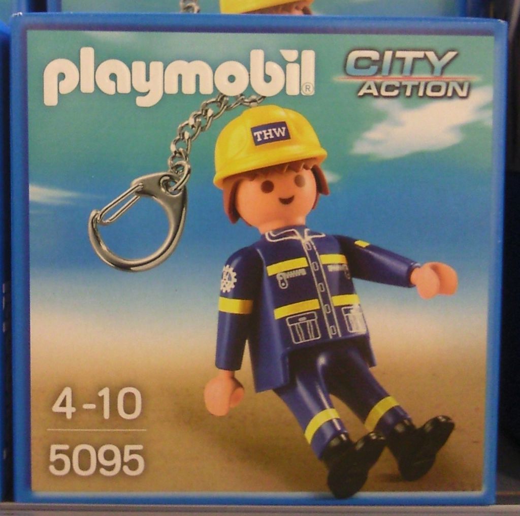 Playmobil Figur Promo THW Technisches Hilfswerk 5095 OVP 