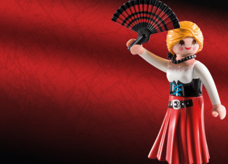 Playmobil - 5599v3 - Western Lady - Detail Playmobil - 5599v3 - Western Lady