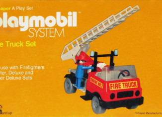 Playmobil - 077-sch - Set camion de pompiers