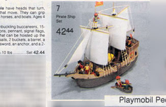 Playmobil - 923-7926-sch - Pirate Ship Set