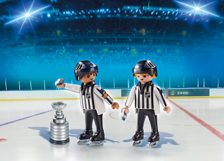 Playmobil - 5070-usa - NHL® Referees with Stanley Cup®