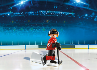 Playmobil - 5075-usa - NHL® Chicago Blackhawks® Player