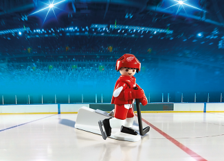 Playmobil - 5077-usa - NHL® Detroit Red Wings® Player - Detail Playmobil - 5077-usa - NHL® Detroit Red Wings® Player