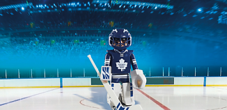 Playmobil - 5083-usa - NHL® Toronto Maple Leafs®-Goalie