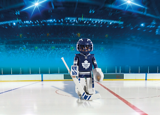 Playmobil - 5083-usa - NHL® Toronto Maple Leafs® Goalie