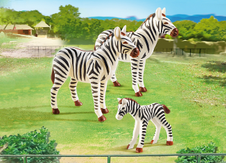 Playmobil - 6641 - Zebra family