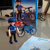 Playmobil - 3168 Policia en bicicleta.