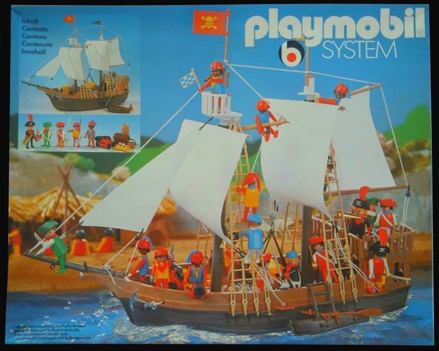 Playmobil Metall Anker altes Klicky Piratenschiff 3550 3750 