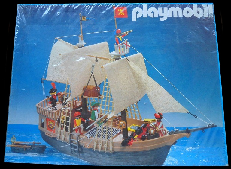 1x  Hecksegel Segel   Piratenschiff 3550 Wahl 2 Playmobil 