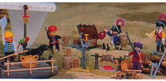 Playmobil - 0000-usa - Pirate Gang