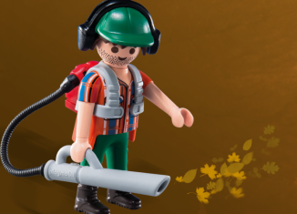 Playmobil - 6840v9 - Gardener with Leaf Blower