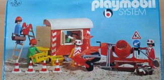 Playmobil - 3151s1 - Remorque de chantier & ouvriers