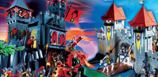 Playmobil - 55443 - Castillos del Dragón y del Leon