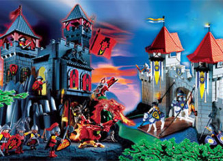 Playmobil - 55443 - Dragon and Lion's Castles
