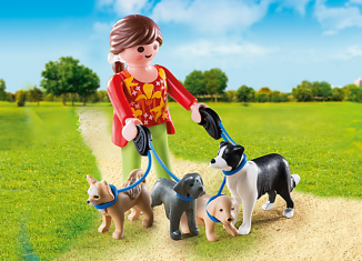 Playmobil - 5380 - Lady with Dogs