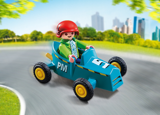 Playmobil - 5382 - Boy with go-kart