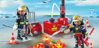 Playmobil - 5397 - Pompiers d'aéroport
