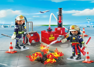 Playmobil - 5397 - Firemen hydrant airport