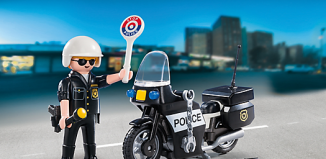 Playmobil - 5648-usa - Police Carry Case