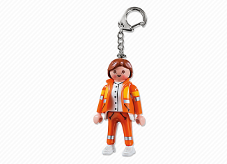 Playmobil - 6666 - Keychains Medical ambulance