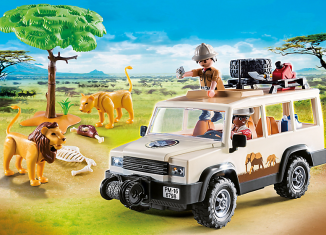 Playmobil - 6798 - Safari-Geländewagen mit Seilwinde