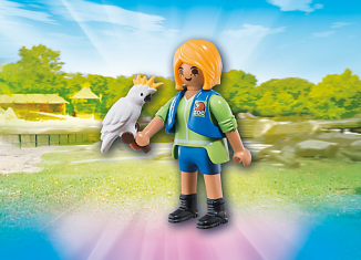 Playmobil - 6830 - Birdtrainer with Cockatoo