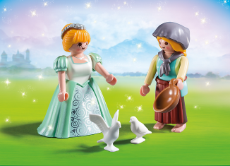 Playmobil - 6843 - Princess and Handmaid Duo Pack - Detail Playmobil - 6843 - Princess and Handmaid Duo Pack